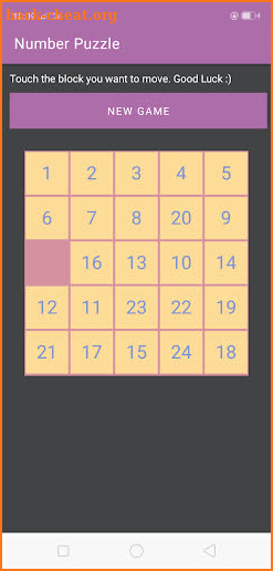 Number Puzzle 93bf screenshot