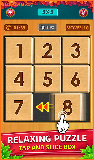 Number Puzzle - Classic Slide Puzzle  - Num Riddle screenshot