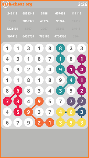 Number Search - Snake screenshot