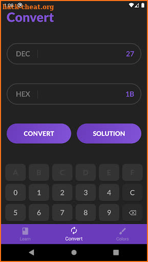 Number System Converter screenshot