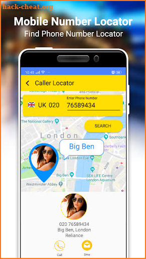 Number tracker: Find Mobile Number Location screenshot