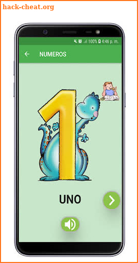Numbers, Alphabet, Months and Vowels (Spanish) screenshot
