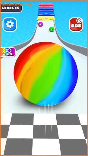 Numbers Ball Game- Ball Run 3D screenshot