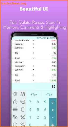 Numbers Calculator Pro: Designed for everyone screenshot