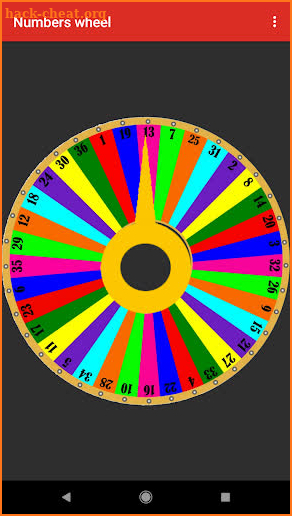 Numbers Wheel- Spin the Wheel screenshot