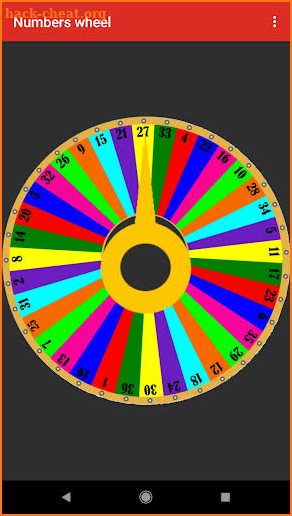 Numbers Wheel- Spin the Wheel screenshot