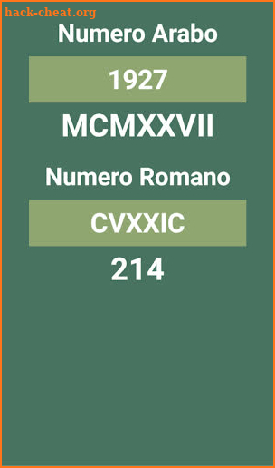 Numeri romani screenshot