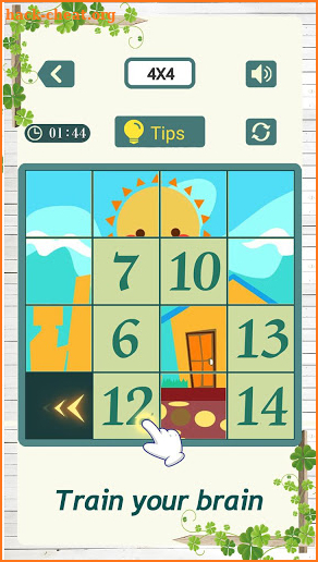 Numpuz2 - Slide Number Picture Puzzle screenshot