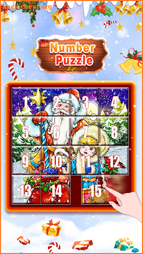 Numpuz:Christmas Number Puzzle screenshot