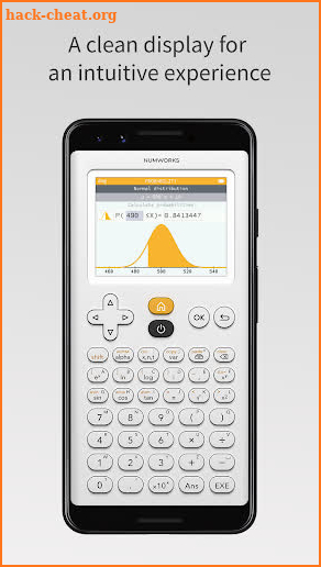 NumWorks Graphing Calculator screenshot