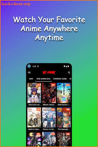 Nur Anime - Watch Anime Online screenshot