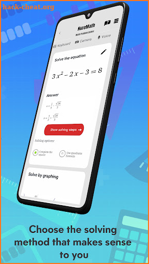 NureMath - Camera Math Solver screenshot
