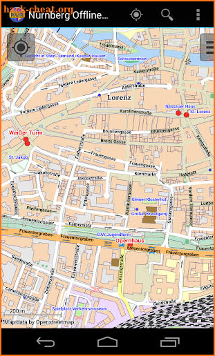 Nuremberg Offline City Map screenshot