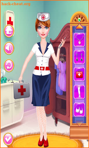 Nurse Girl Dress Up 2019 screenshot