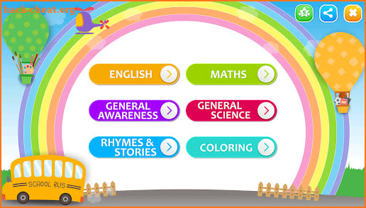 Nursery LKG UKG Learning App screenshot