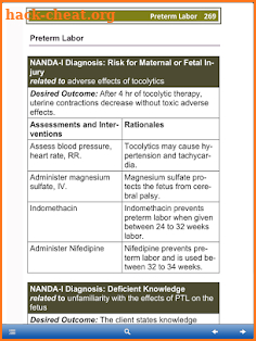 Nursing Care Plans - NANDA screenshot