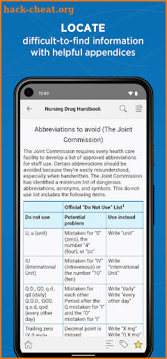 Nursing Drug Handbook - NDH screenshot