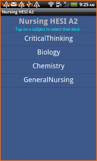 Nursing HESI A2 screenshot