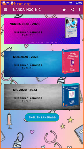 Nursing NANDA NOC NIC CIE10 screenshot