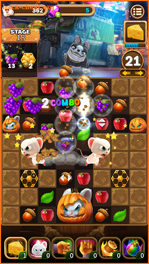 Nut job : Puzzle king screenshot