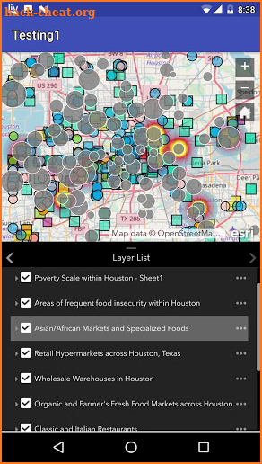 NutriBase Houston screenshot