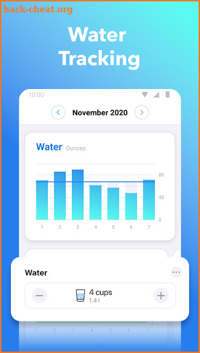 Nutrilio: Food Tracker & Water screenshot