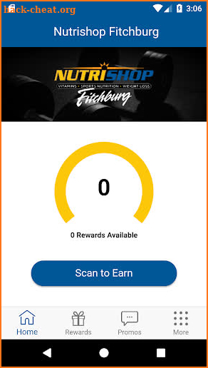 Nutrishop Fitchburg Rewards screenshot