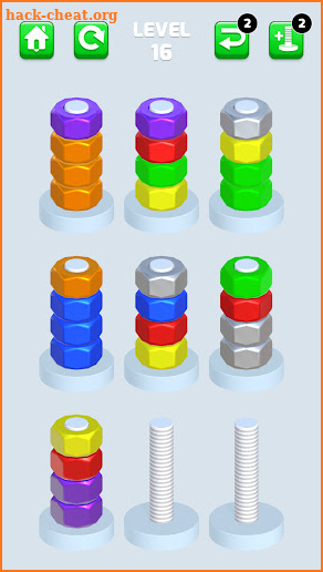 Nuts & Bolts Sort : Screw Toys screenshot