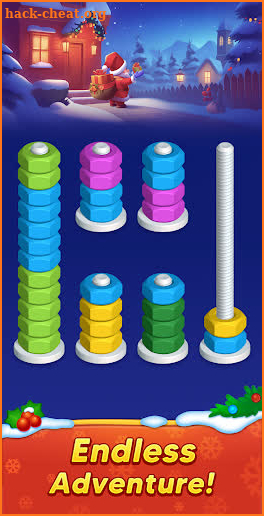 Nuts Sort! Story Puzzle Game screenshot