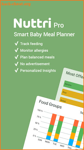 Nuttri Plus - Baby Food: Guide to starting solids screenshot