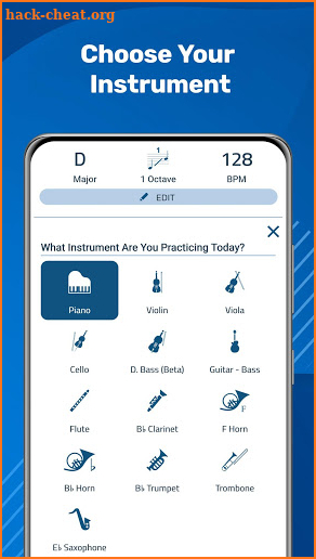 NuTune Music Scales Practice & Music Theory Helper screenshot