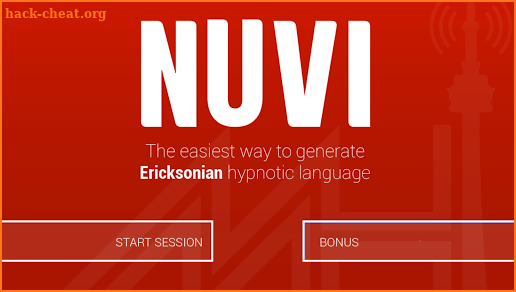 NUVI by Mike Mandel Hypnosis screenshot