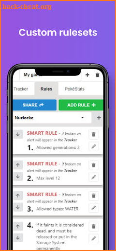 Nuzlocke Tracker screenshot