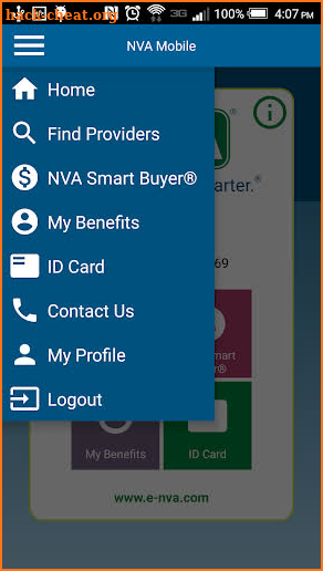 NVA Vision Benefits Member App screenshot