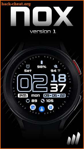 NW Nox Digital Wear OS Watch screenshot