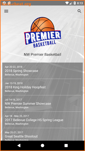 NW Premier Basketball screenshot