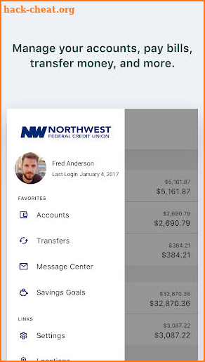 NWFCU Mobile Banking screenshot