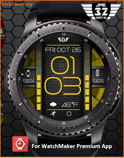 NX 067 spinner color watchface for WatchMaker screenshot