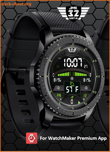 NX 21 DIGITAL color changer watchface - WatchMaker screenshot