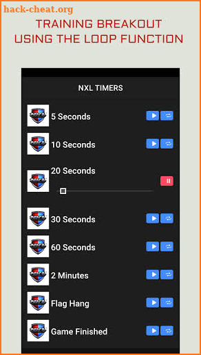 NXL PAINTBALL - Timers and Sounds screenshot