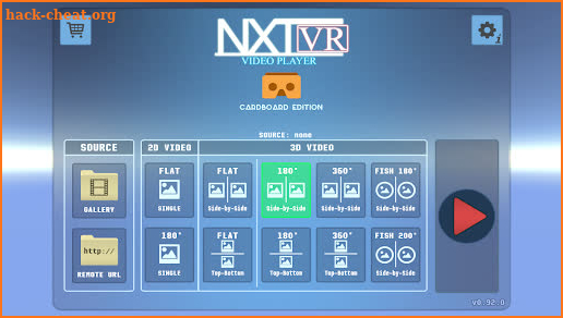 NXT VR Player screenshot