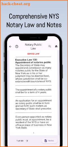 NY Notary Public Exam App screenshot