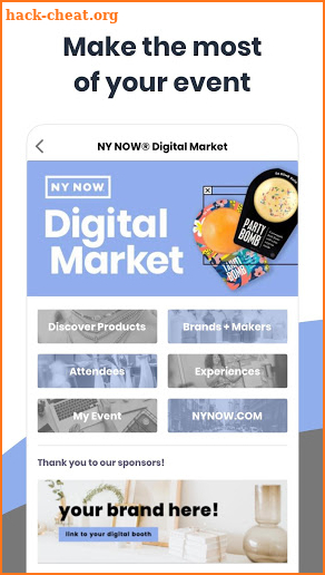 NY NOW Digital Market screenshot