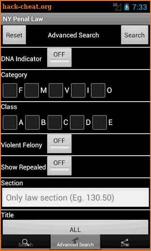 NY Penal Law screenshot