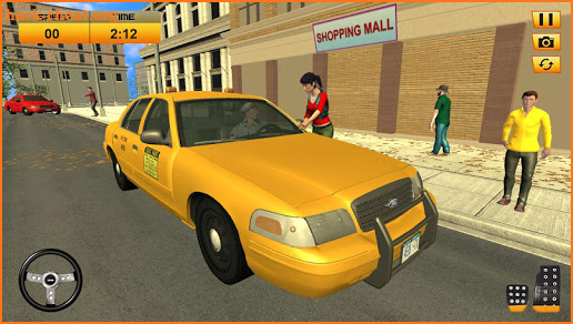 NY Yellow Cab Driver - Taxi Car Driving Games screenshot
