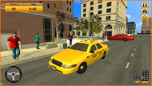 NY Yellow Cab Driver - Taxi Car Driving Games screenshot