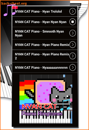 NYAN CAT Piano Ringtones screenshot