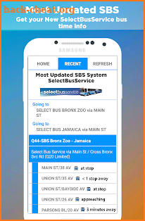 NYC Bus Time - New York City screenshot