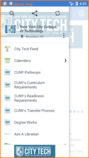 NYC College of Technology screenshot