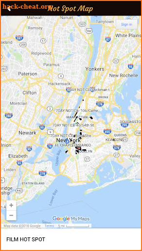 NYC Film Maps screenshot